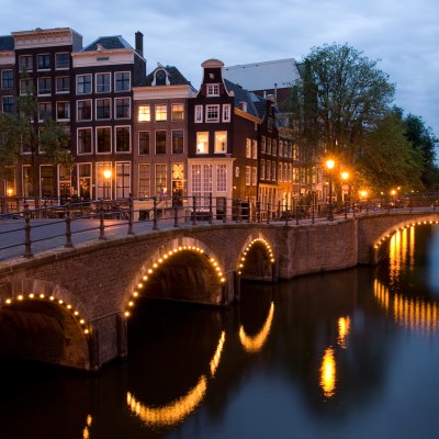 A bridge in Amsterdam