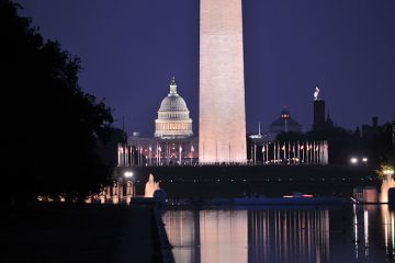 The U.S. Capitol & Washington Monument