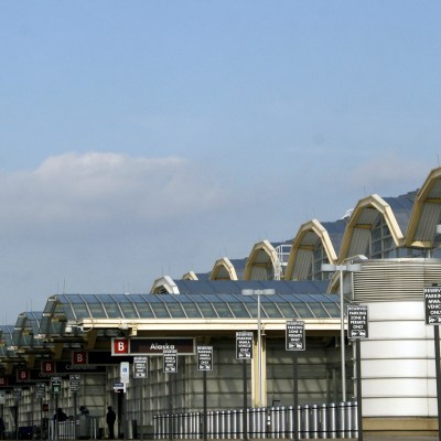 Outside view of the National Ariport