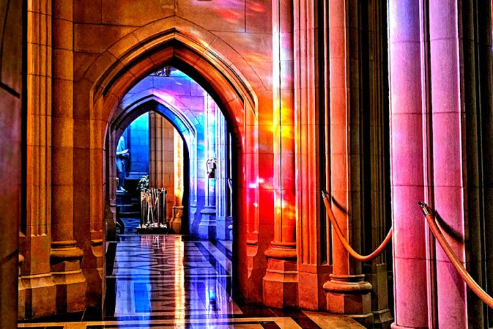 Early Morning Light at the National Cathedral