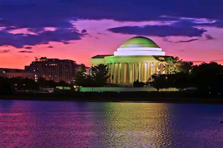 Jefferson Memorial at Sunrise