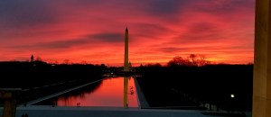 Reflecting Pool at Sunrise