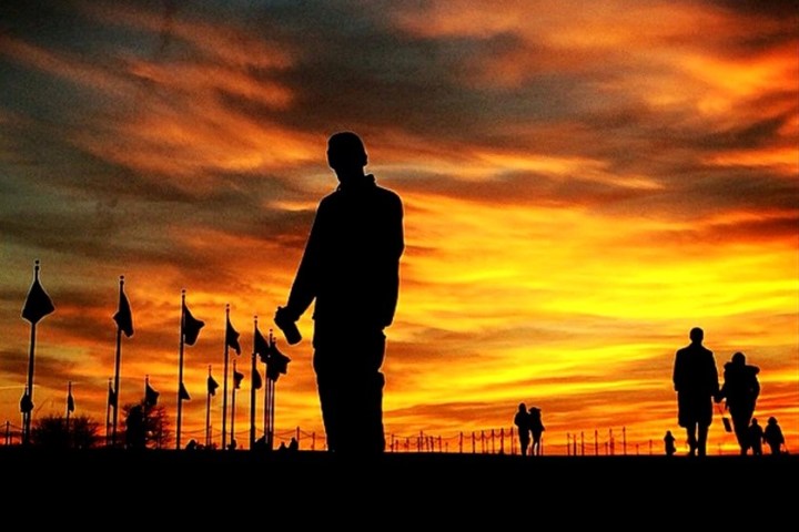 Sunset on the National Mall