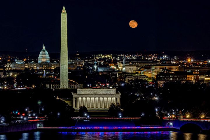 DC Skyline from Top of the Town by Alton Marsh