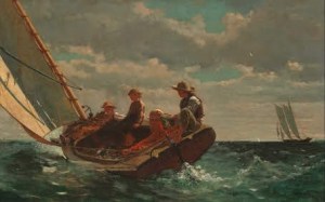 Winslow Homer Breezing up a Fair Wind