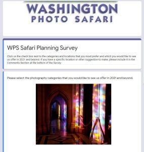WPS Planning Survey