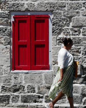 Red Window, Nassau, Bahamas