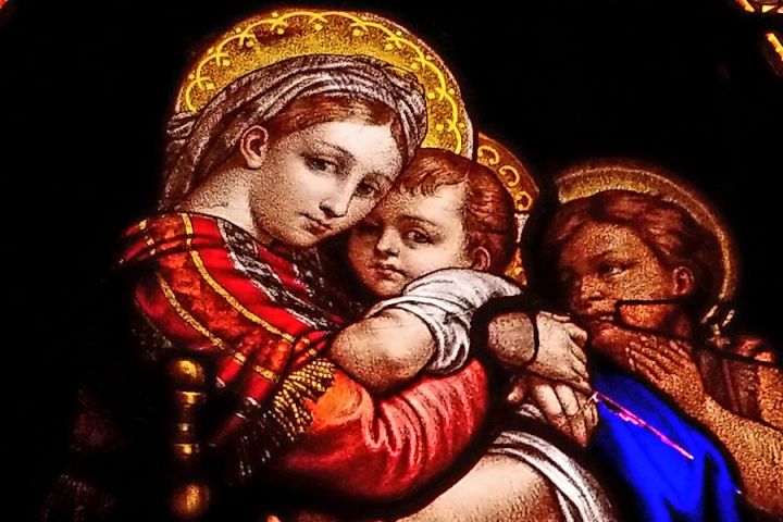 Stained Glass Window, St. John's Church, Washington, DC