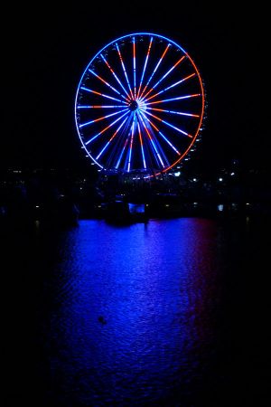 Capital wheel - fast shutter speed
