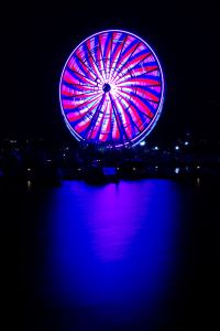 Capital Wheel - slow shutter speed