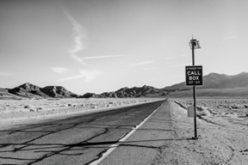 a road sign