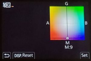 Kelvin Scale on Digital Camera