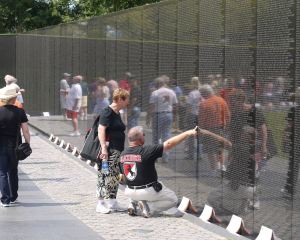Finding a Hero on the Vietnam Veterans Wall, Washington, DC