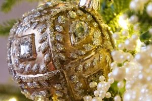 Christmas decorations at Hillwood Museum & Gardens, Washington, DC