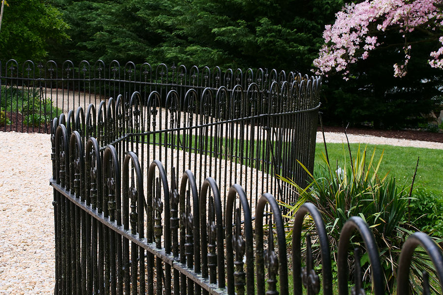 Winchester, VA wrought iron fence