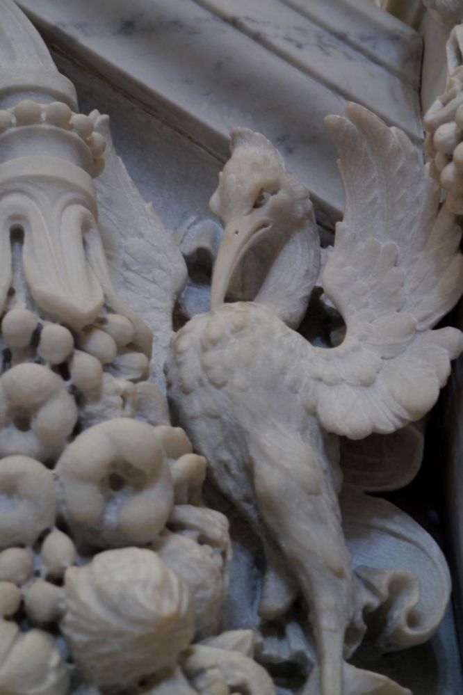 Bird Carving on the staircase at the Library of Congress