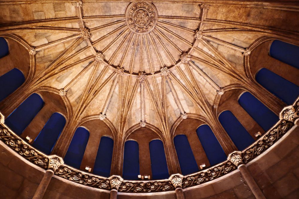 Smithsonian Castle dome, Washington, DC